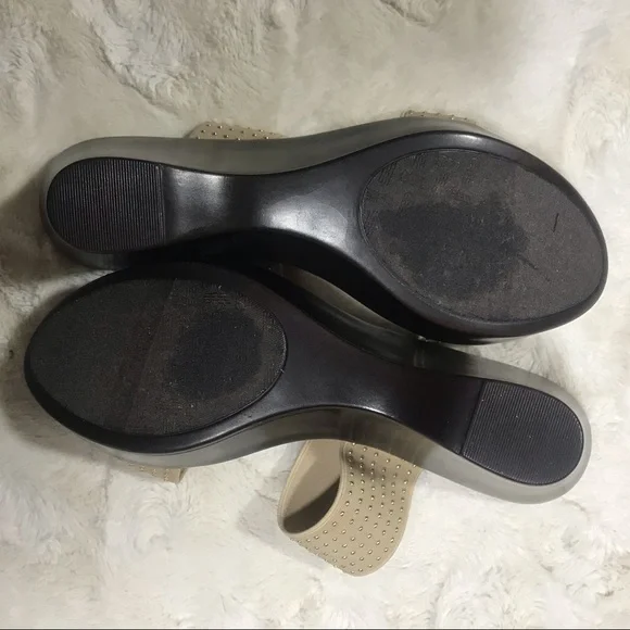 Italian ShoeMakers Wedge Heel Sandal 8 1/2M - Picture 6 of 10